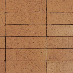 Arto Glazed Brick 2x8 Iron Red