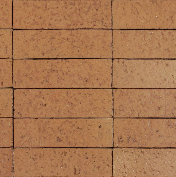 Arto Glazed Brick 2x8 Iron Red