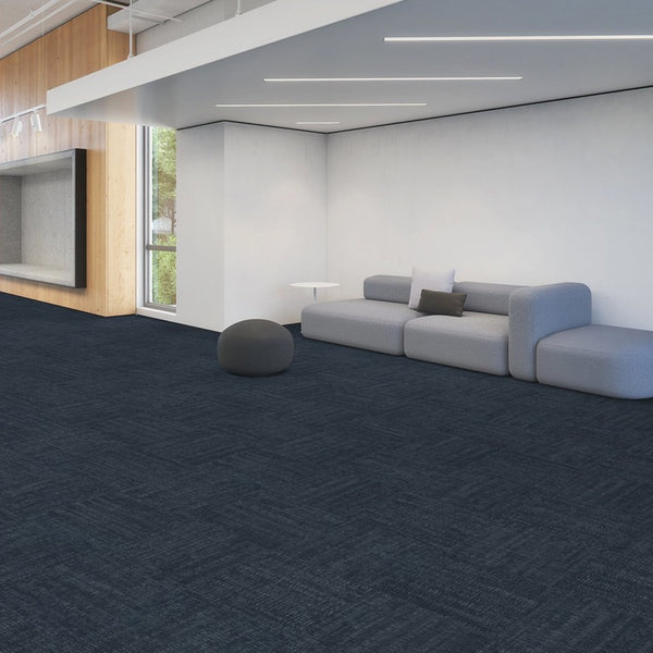 Carpet Tile Graphite I0575 24x24 Indigo