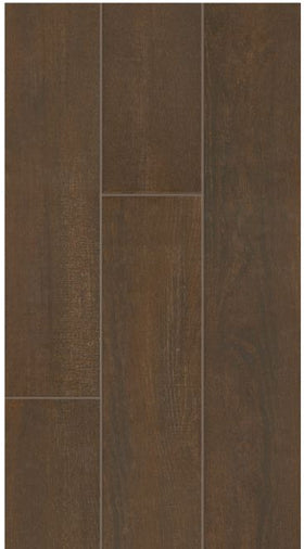 Hill House Dark Brown 6x36 Matte