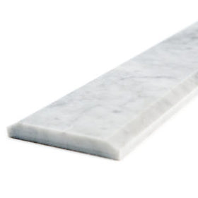 White Carrara Marble Threshold
