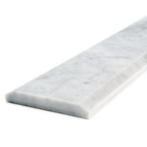 White Carrara Marble Threshold