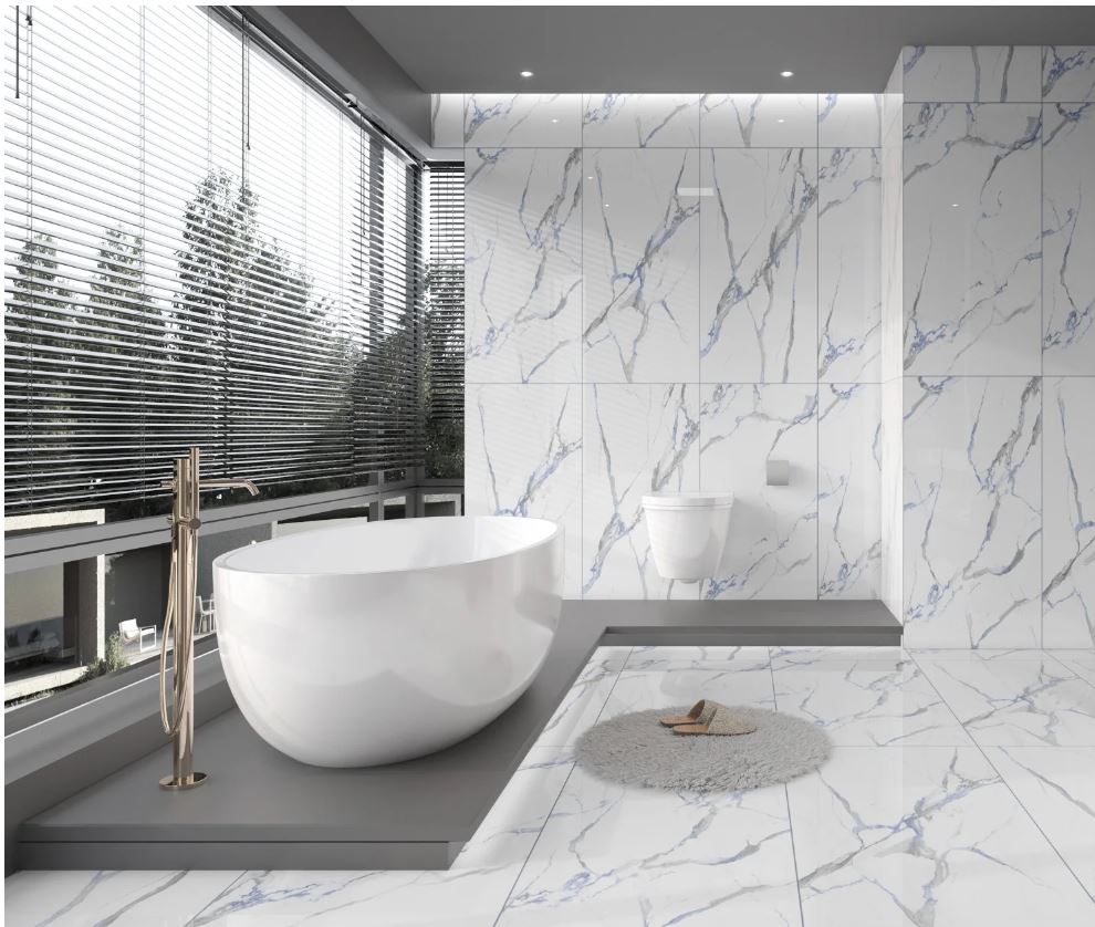 Marmara Blue Polished Porcelain