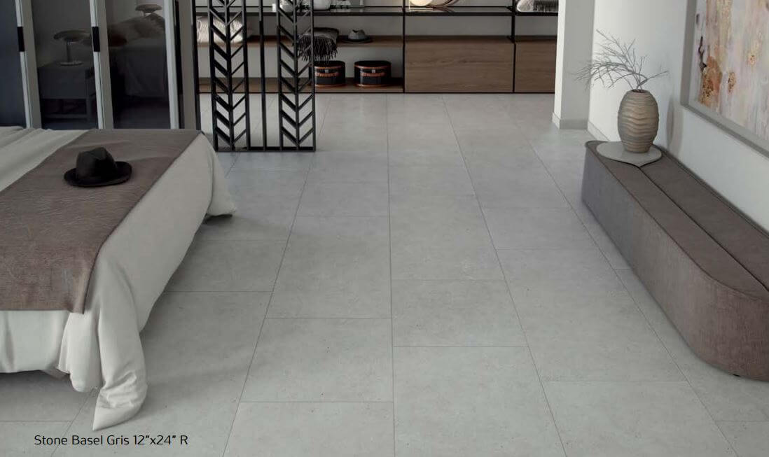 Porcelain Tile Stone Basel Gris