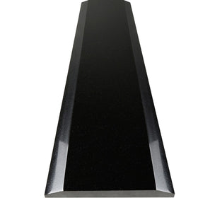 Absolute Black 4"x36"x5/8" Double Bevel Granite Threshold Polished
