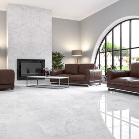 Calacatta Royal Polished Marble Tiles 