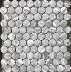 Large Penny Rounds Grey