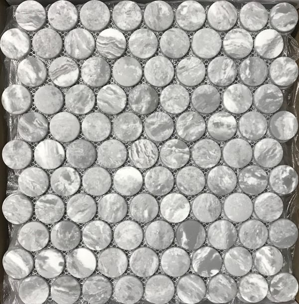 Large Penny Rounds Grey