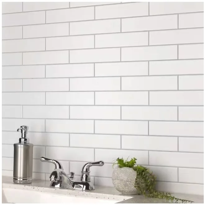 Metro Soho Subway White 2"x8" Matte