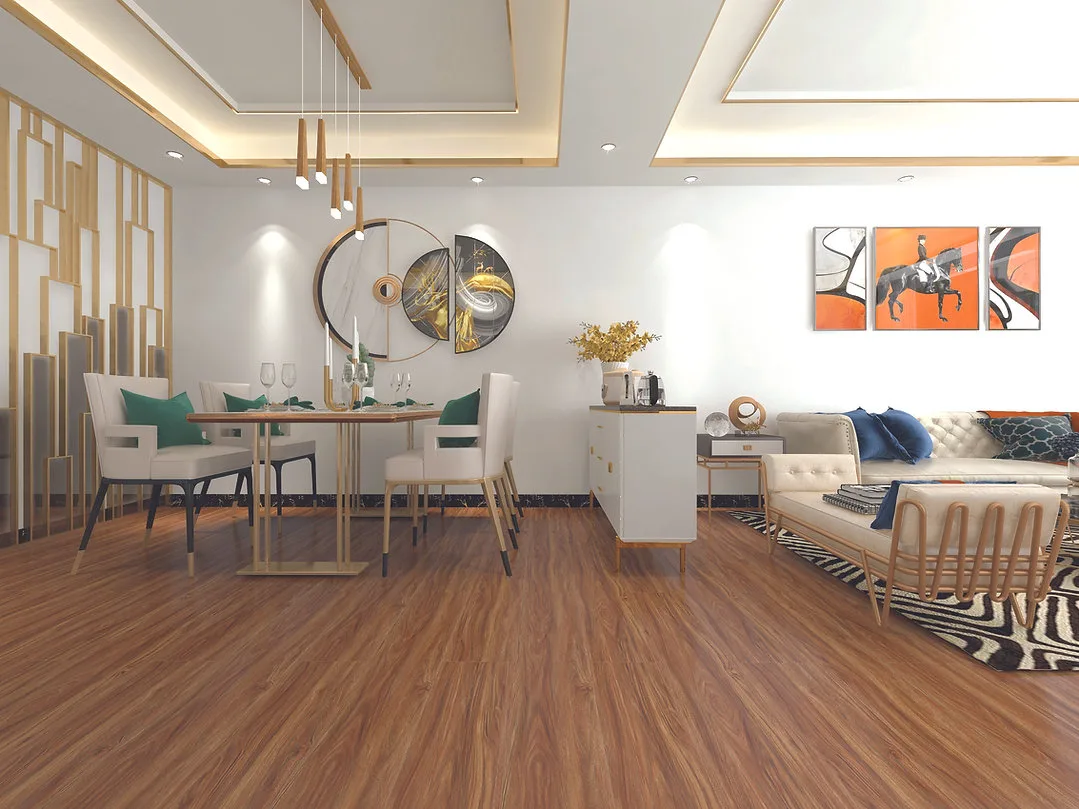 SPC Vinyl Flooring 9x48 Copper Dawn