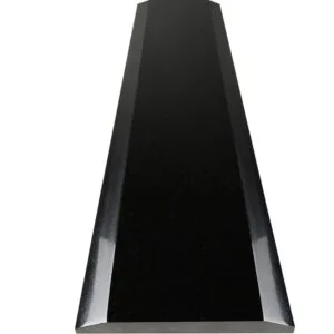Absolute Black 4"x36"x5/8" Double Bevel Granite Threshold