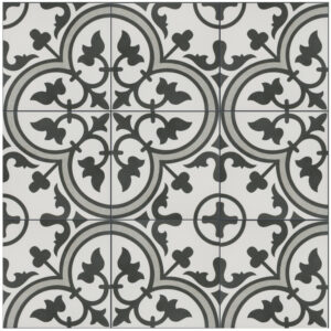 Porcelain Tile Arte Grey 10"x10" Matte