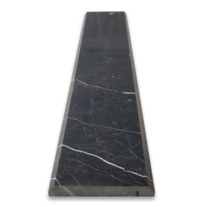 Nero Marquina Double Bevel Threshold 6x36x58 Honed (2)