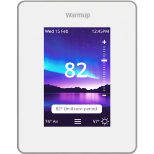 Warmup 7iE Wi-Fi Smart MATTER Thermostat White
