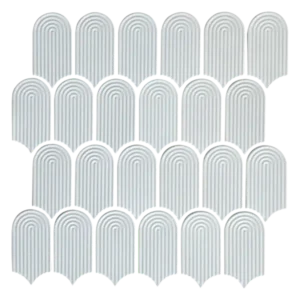 PORCELAIN MOSAIC WHITE