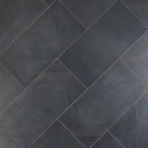 Porcelain Tile Rock Nero Grip 12x24 Matte