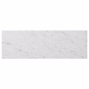 Bianco Carrara Marble Tile 6x18 Honed