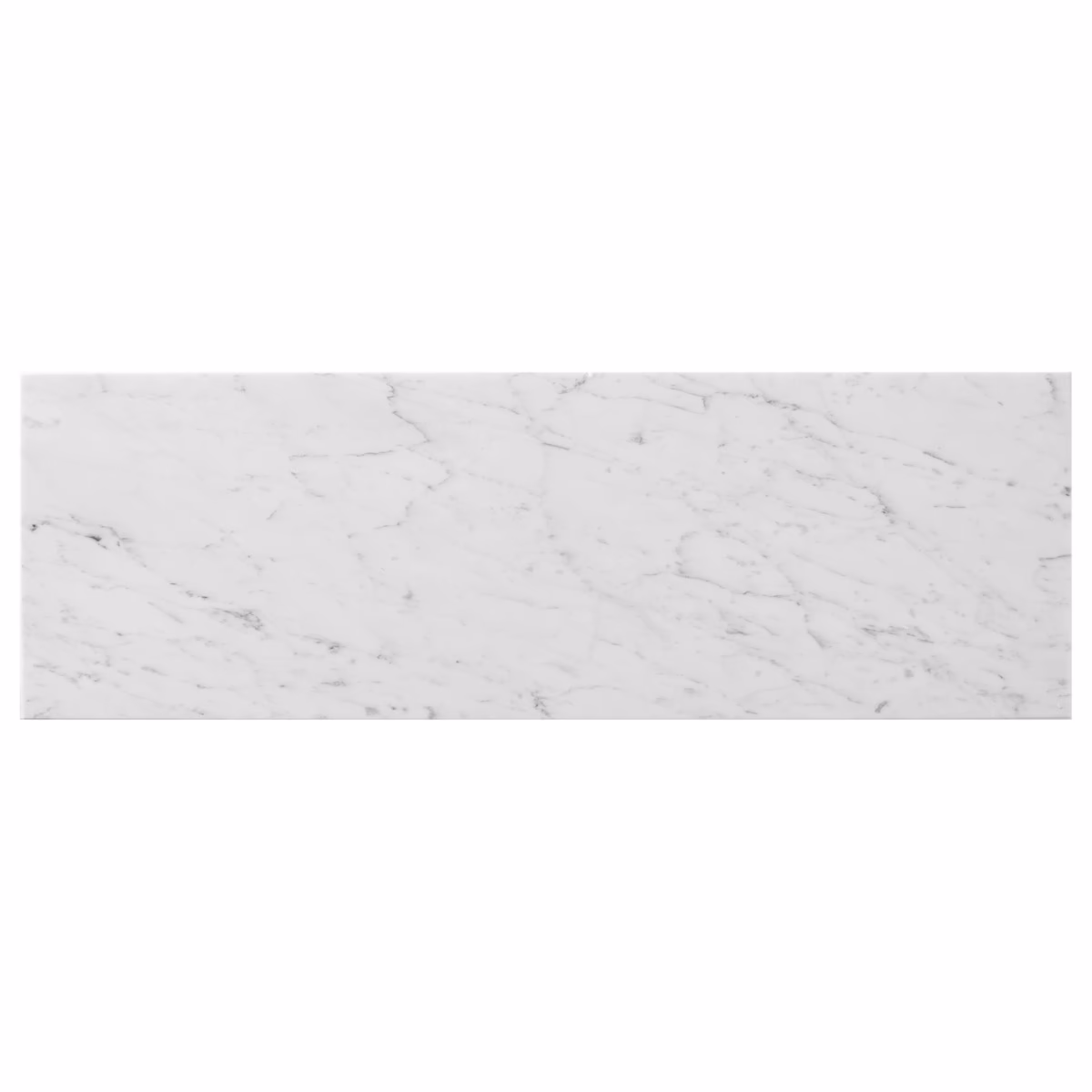 Bianco Carrara Marble Tile 6x18 Honed