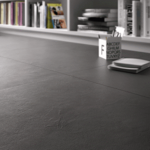 Block Black Porcelain Tile 12 x 24 Matte